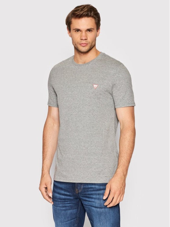 Guess T-Shirt M2YI36 I3Z11 Szary Slim Fit