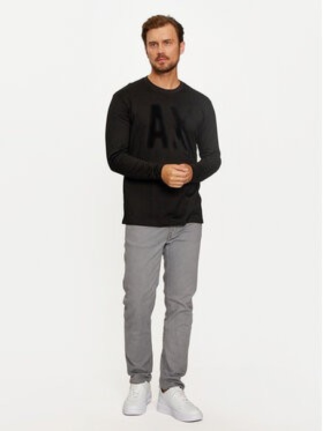 Armani Exchange Longsleeve XM000126 AF10358 UC001 Czarny Regular Fit