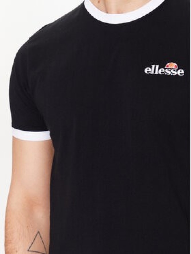 Ellesse T-Shirt Meduno SHR10164 Czarny Regular Fit