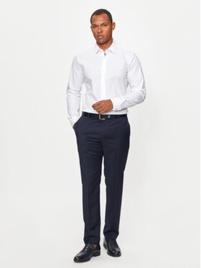 JOOP! Koszula 152Pit 30041236 Biały Slim Fit