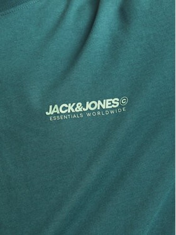 Jack&Jones T-Shirt Alvis 12256803 Zielony Standard Fit