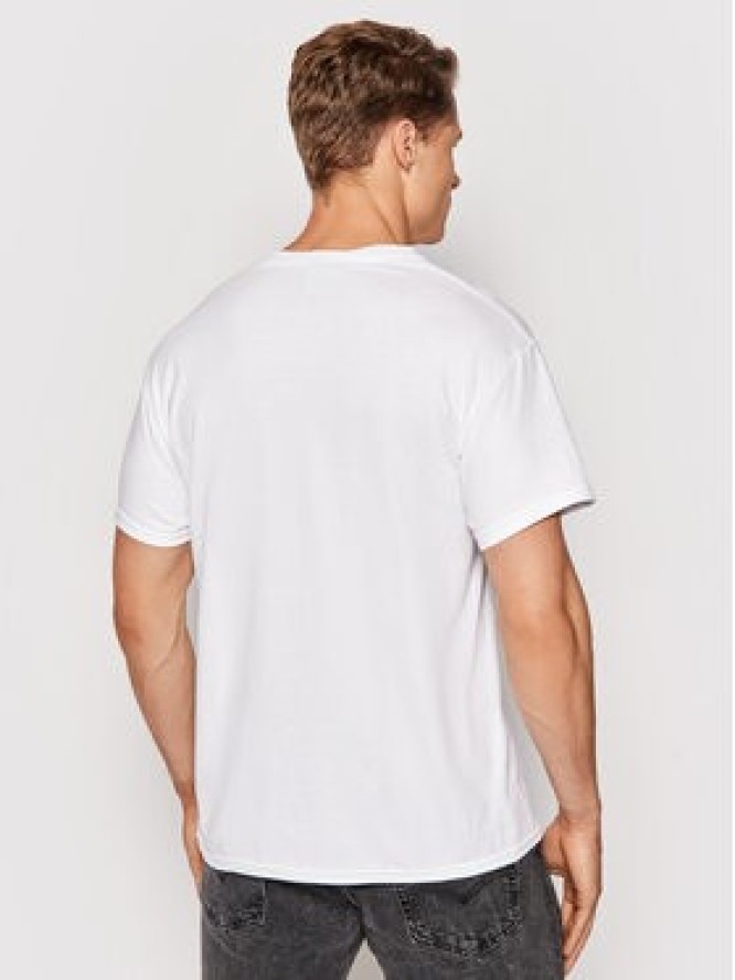 Thrasher T-Shirt Flame Biały Regular Fit