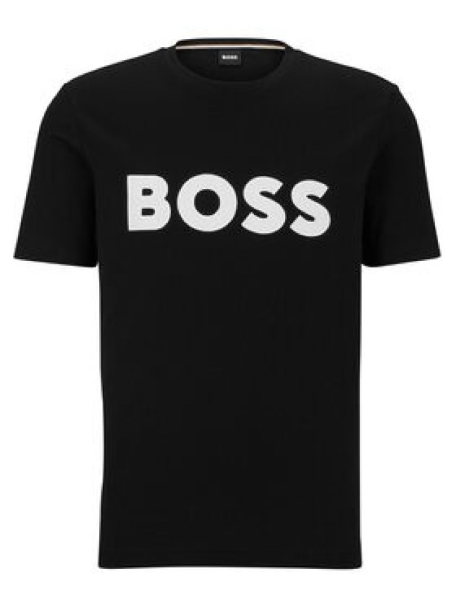 Boss T-Shirt 50486200 Czarny Regular Fit