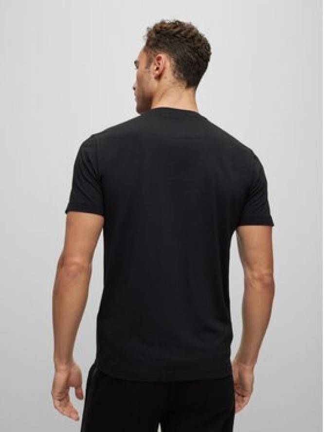 Boss T-Shirt 50488833 Czarny Regular Fit