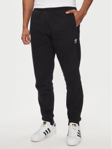 adidas Spodnie dresowe Trefoil Essentials IR7798 Czarny Slim Fit
