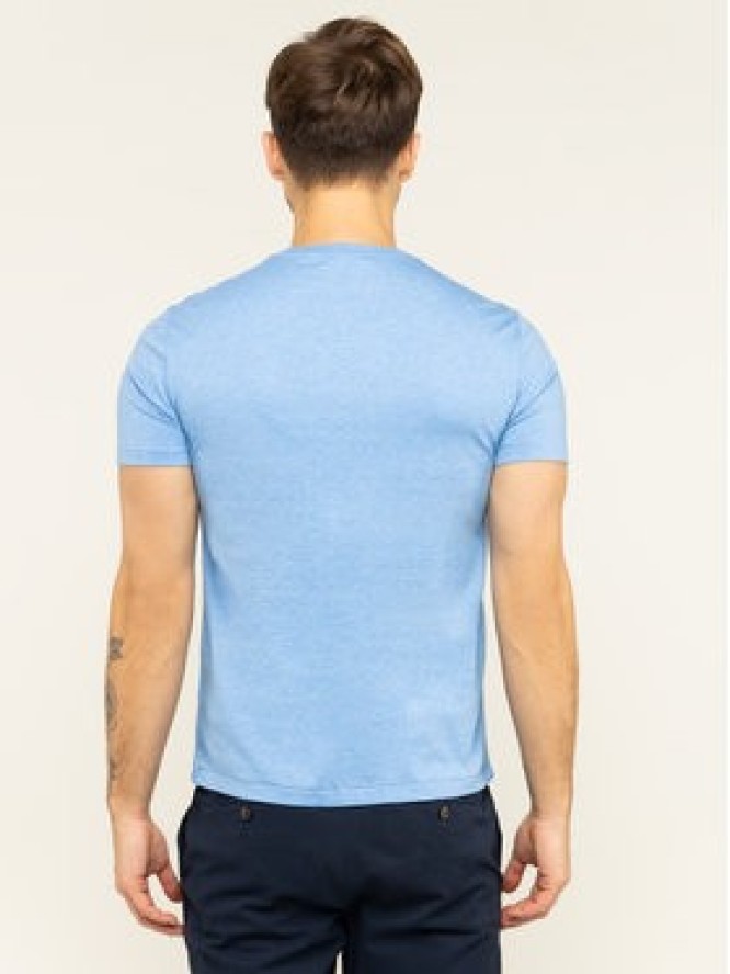 Polo Ralph Lauren T-Shirt 710740727 Błękitny Slim Fit
