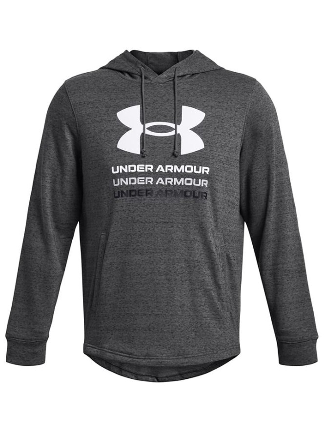 Under Armour Bluza "Rival" w kolorze antracytowym rozmiar: XL