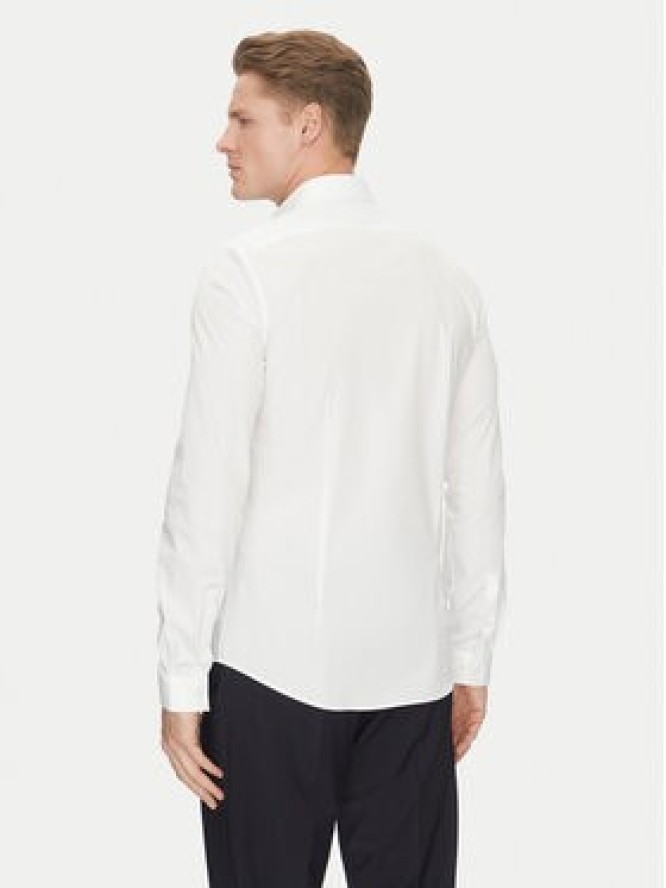 Calvin Klein Koszula K10K114299 Biały Slim Fit