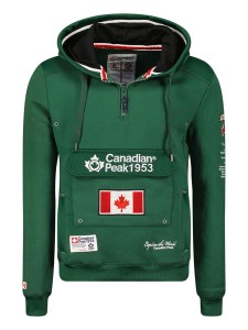 Canadian Peak Bluza "Galapagos" w kolorze ciemnozielonym rozmiar: S