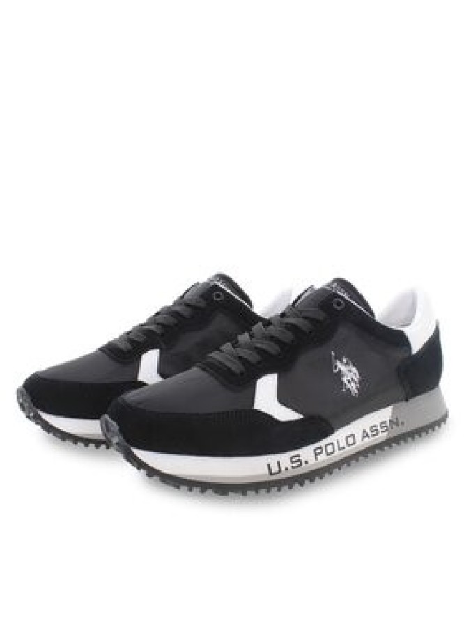 U.S. Polo Assn. Sneakersy Cleef CLEEF001A Czarny