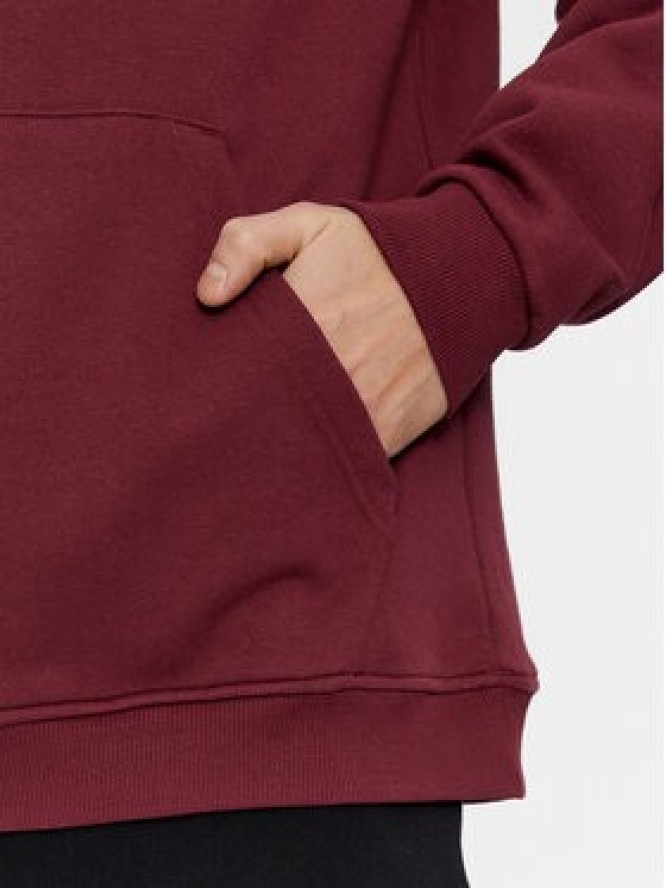 Reebok Bluza Identity Fleece Stacked Logo IM3955 Bordowy Regular Fit