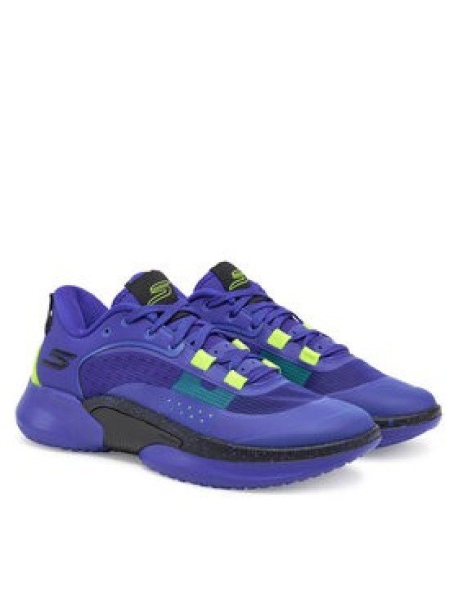 Skechers Buty do koszykówki SKX RESAGRIP 253007/BLBK Niebieski