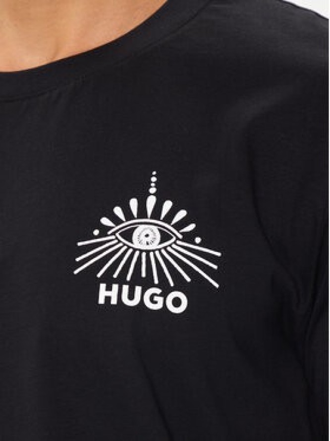 Hugo T-Shirt Dedico 50513828 Czarny Regular Fit
