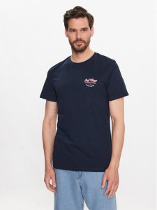 Jack&Jones T-Shirt Andy 12222339 Granatowy Regular Fit