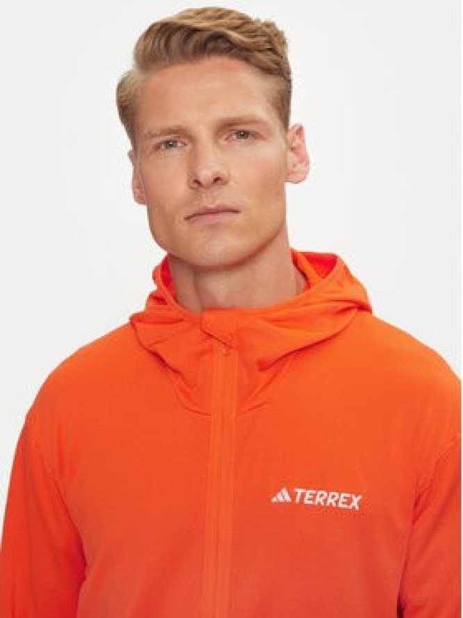 adidas Bluza techniczna Terrex Xperior Light IQ3720 Pomarańczowy Slim Fit