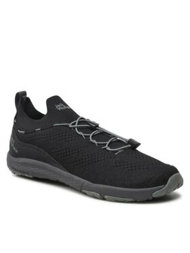 Jack Wolfskin Sneakersy Spirit Knit Low M 4056621 Czarny