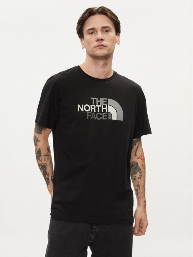 The North Face T-Shirt Easy NF0A87N5 Czarny Regular Fit