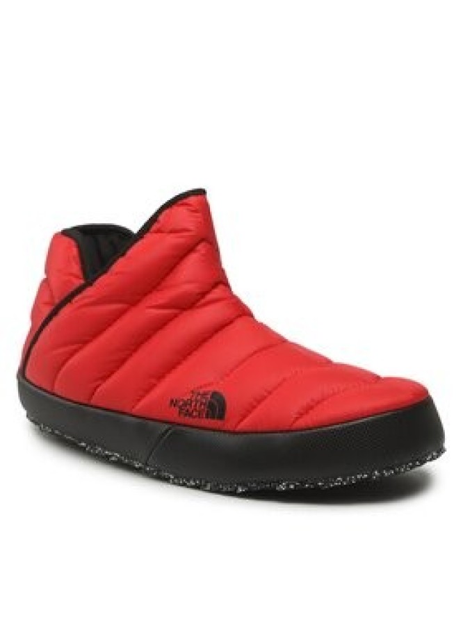 The North Face Kapcie Thermoball Traction Bootie NF0A3MKHKZ31 Czerwony