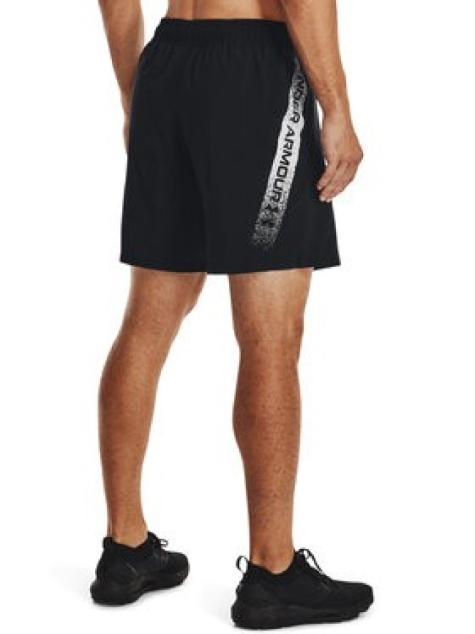 Under Armour Szorty sportowe UA Woven Graphic Shorts 1370388 Czarny Regular Fit