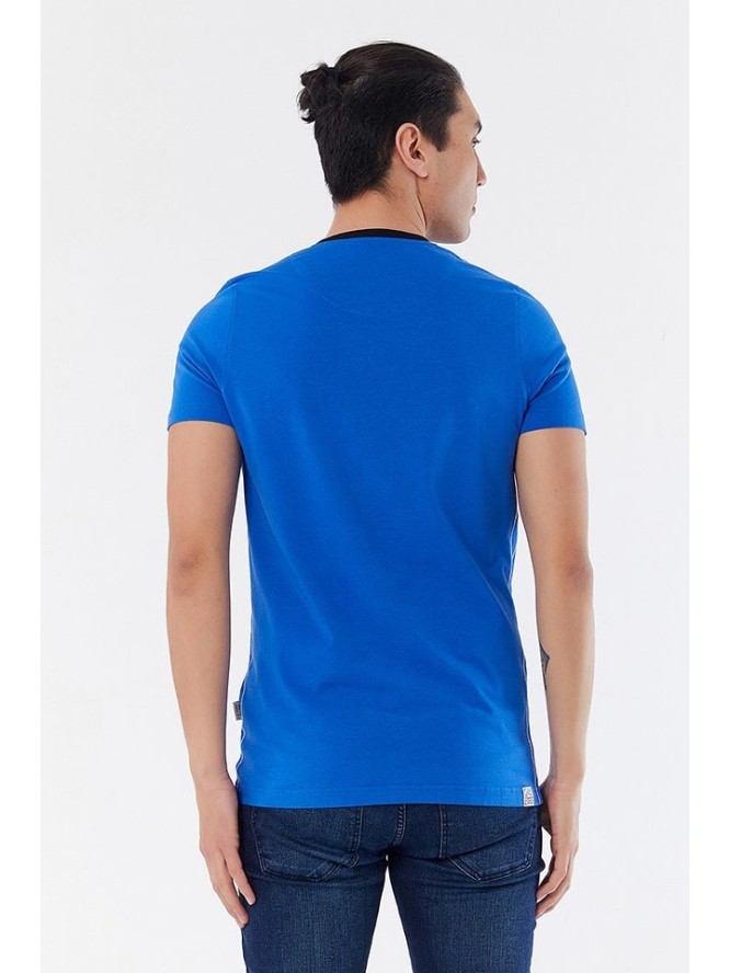 Galvanni Koszulka w kolorze niebieskim rozmiar: L