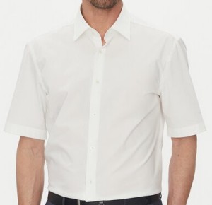 BOSS Koszula H-Joe 50539774 Biały Regular Fit