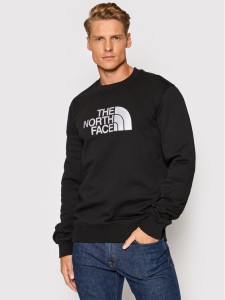 The North Face Bluza Drew Peak Crew NF0A4SVR Czarny Regular Fit