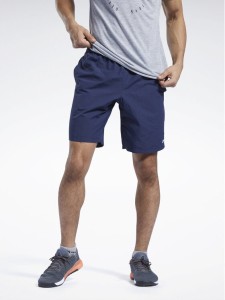 Reebok Szorty sportowe Training Essentials Utility Shorts GU0795 Niebieski