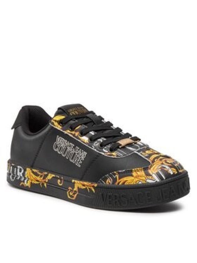 Versace Jeans Couture Sneakersy 76YA3SK6 Czarny