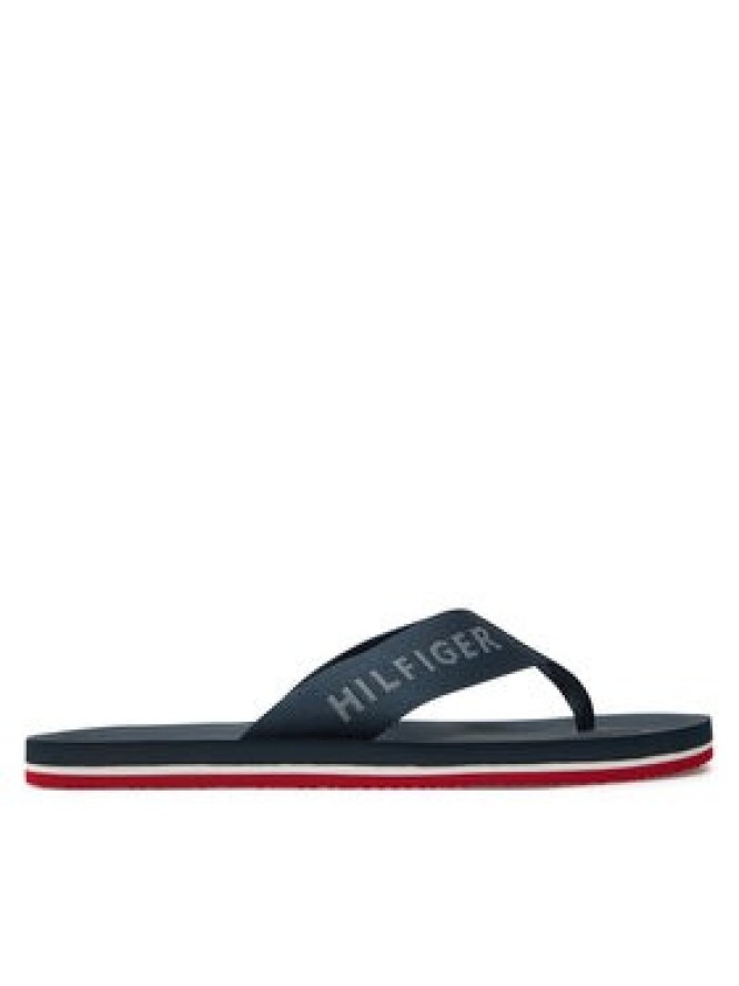 Tommy Hilfiger Japonki Comfort Hilfiger Beach Sandal FM0FM05341 Granatowy