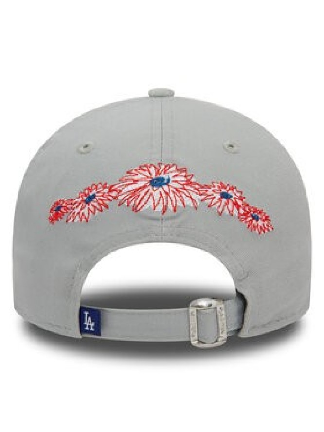 New Era Czapka z daszkiem Flower Icon 940 La Dodgers 60435114 Szary