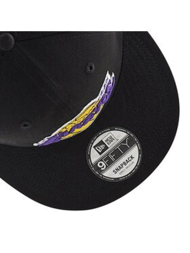 New Era Czapka z daszkiem 9Fifty Los Angeles Lakers 60245408 Czarny