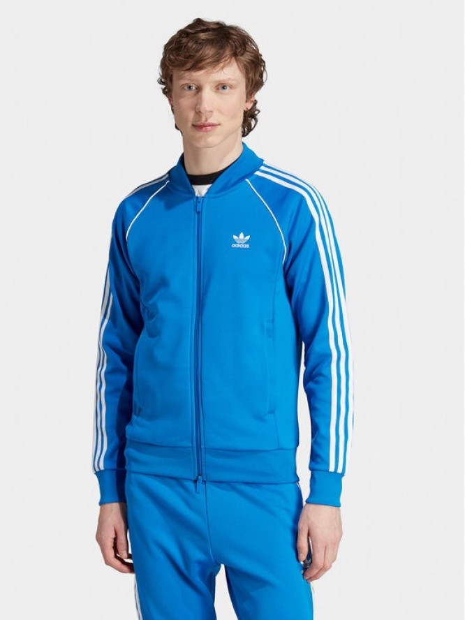 adidas Bluza adicolor Classics SST IL2493 Niebieski Slim Fit