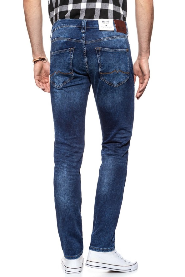 SPODNIE MĘSKIE MUSTANG Oregon Tapered K DENIM BLUE 1006064 5000 683