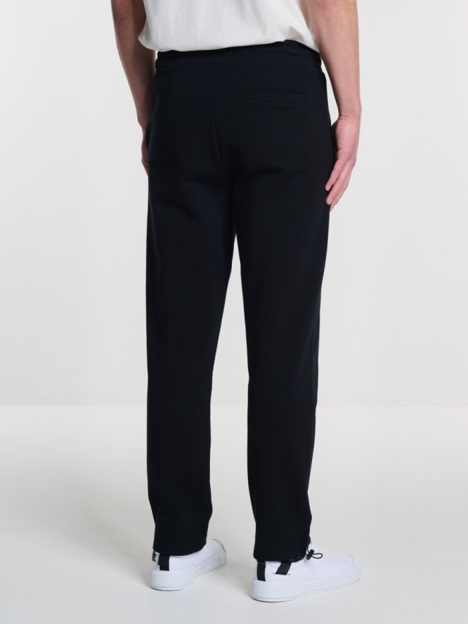 Spodnie męskie dresowe czarne Wider 906/ Artis 906/ Rubber 906