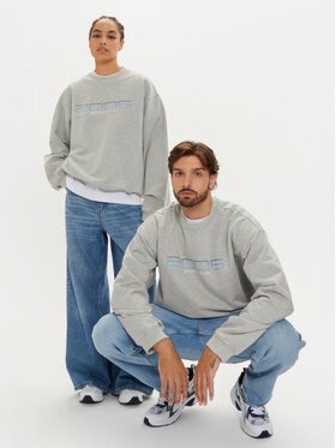 2005 Bluza PS2 Crewneck Szary Regular Fit