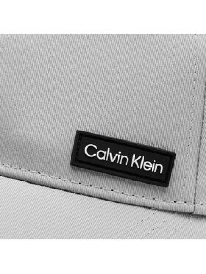 Calvin Klein Czapka z daszkiem Essential Patch Bb Cap K50K510487 Szary