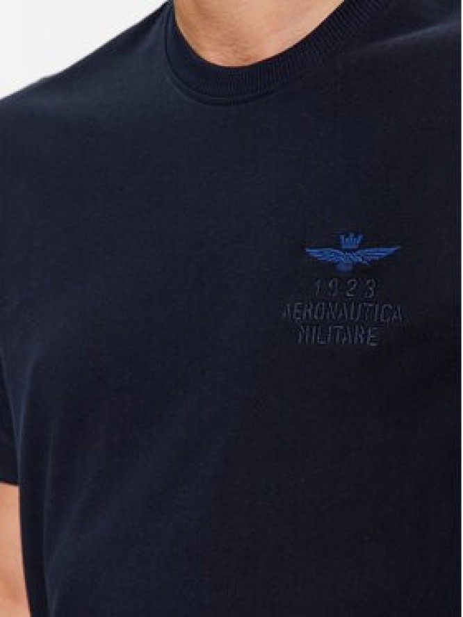 Aeronautica Militare T-Shirt 232TS2129J609 Granatowy Regular Fit