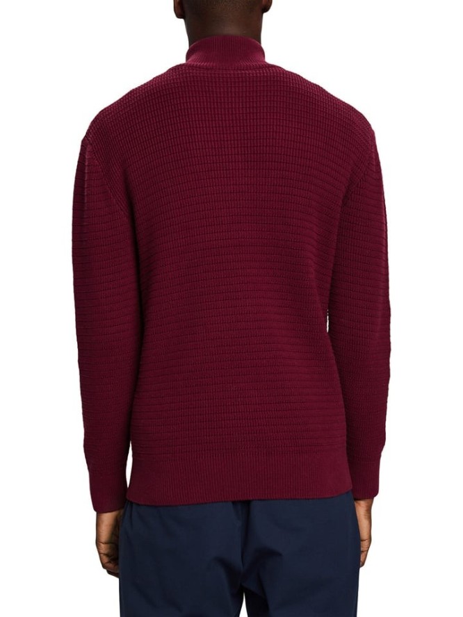 ESPRIT Sweter w kolorze bordowym rozmiar: XXL