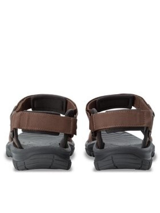 Jack Wolfskin Sandały Lakewood Ride Sandal M 4019021 Brązowy