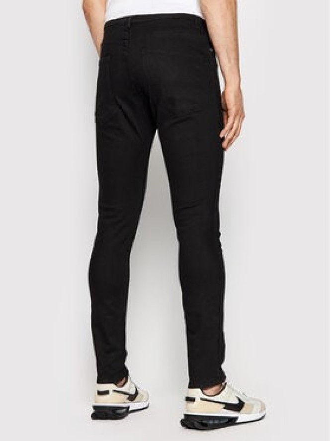 Brave Soul Jeansy MJN-JAMIE Czarny Skinny Fit