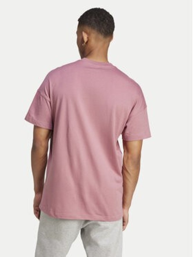 adidas T-Shirt ALL SZN IY4140 Różowy Loose Fit