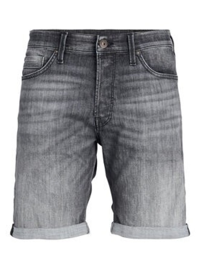 Jack&Jones Szorty jeansowe Chris 12236193 Szary Relaxed Fit