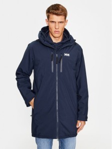 Helly Hansen Kurtka przeciwdeszczowa Rain Parka 54002 Granatowy Regular Fit