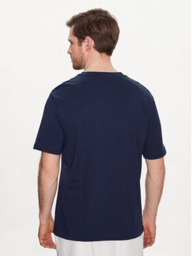Diadora T-Shirt Match Point 102.179312 Granatowy Regular Fit
