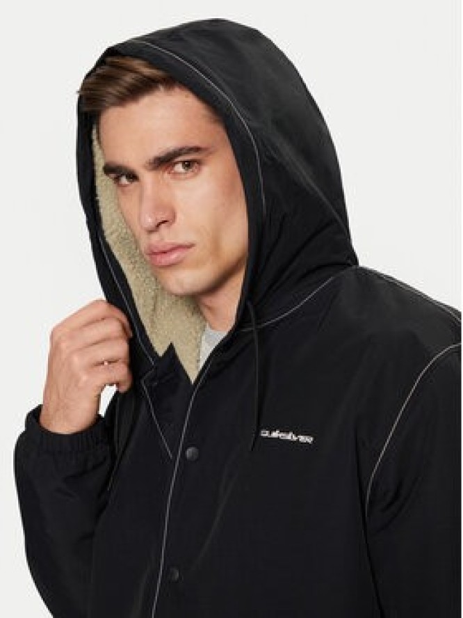 Quiksilver Kurtka przejściowa Rain Cloud EQYJK04110 Czarny Regular Fit