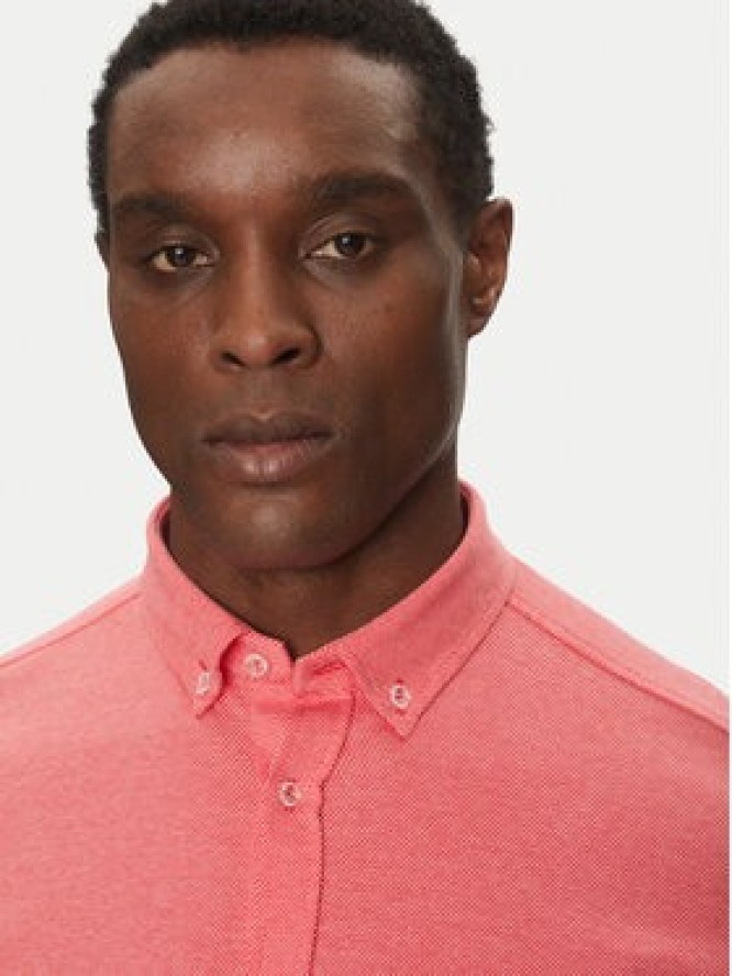 BOSS Koszula 50533163 Czerwony Regular Fit