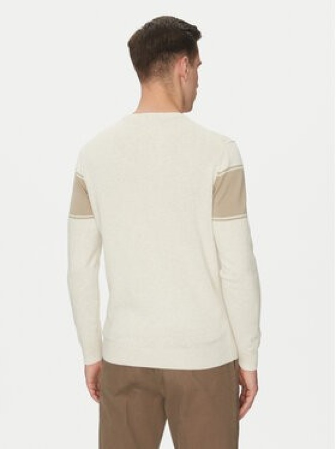 Guess Sweter M5GR05 Z3MI1 Beżowy Regular Fit