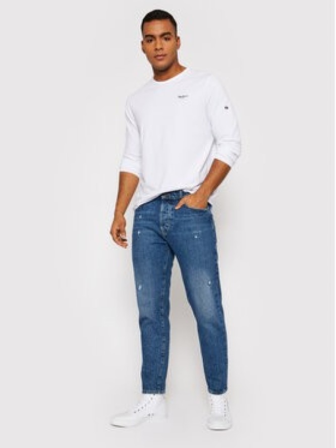 Pepe Jeans Longsleeve Original Basic 2 Long N PM508211 Biały Slim Fit