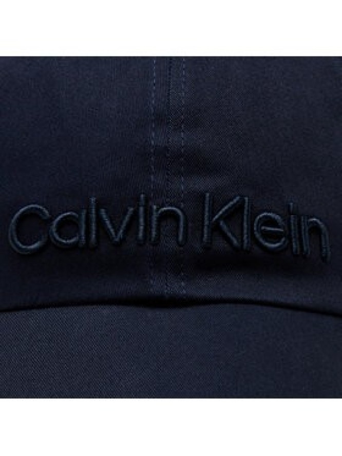 Calvin Klein Czapka z daszkiem Embroidery K50K505737 Granatowy