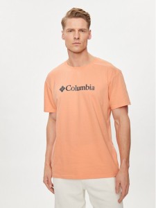Columbia T-Shirt CSC Basic Logo™ Short Sleeve 1680053 Pomarańczowy Regular Fit